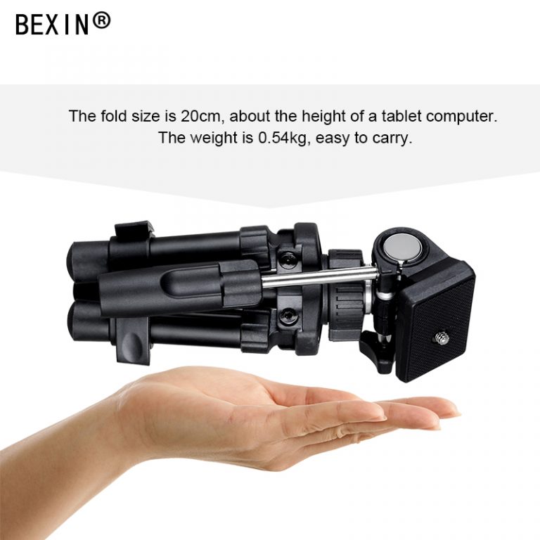 Tripod flexible folding desktop pocket tripod for mobile phone dslr