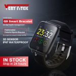 VERYFiTEK Q9 Blood Pressure Heart Rate Monitor Smart Watch IP67 Waterproof Sport Fitness Trakcer Watch Men Women Smartwatch