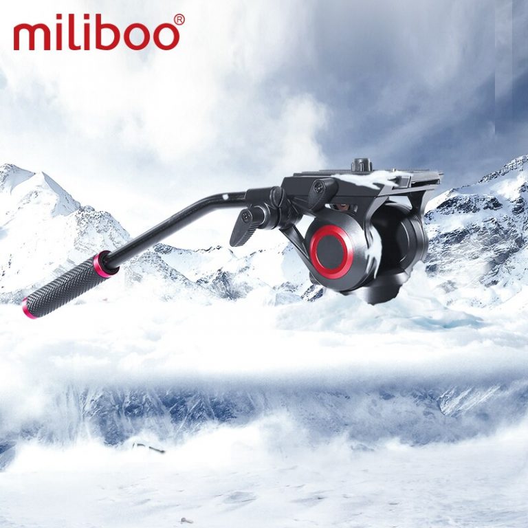 Portable Fluid Head Camera Monopod for Camcorder /DSLR