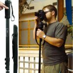 WILTEEXS Tripod Monopod WT1003 Camera Tripod Lightweight 67" Camera Stand For Canon Eos Nikon Sony Fuji Olympus All DSLR