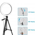 Extendable Tripod Stand & Flexible Phone Holder