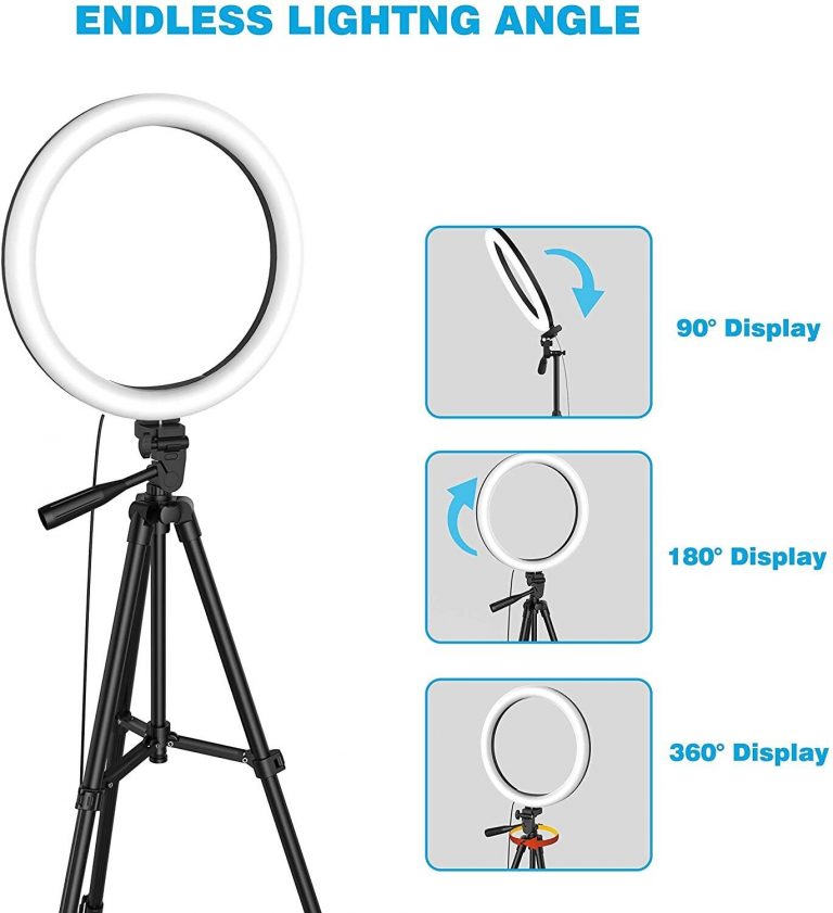 Extendable Tripod Stand & Flexible Phone Holder