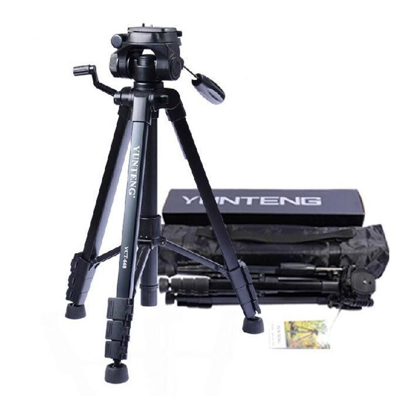 Yunteng VCT-668 Professional Flexible Tripod To Monopod for SLR Digital Camera Support with Ball Head Carrying Bag