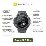 Unleash Adventure: 2020 CES Amazfit T-Rex Smartwatch - Your Ultimate Outdoor Companion