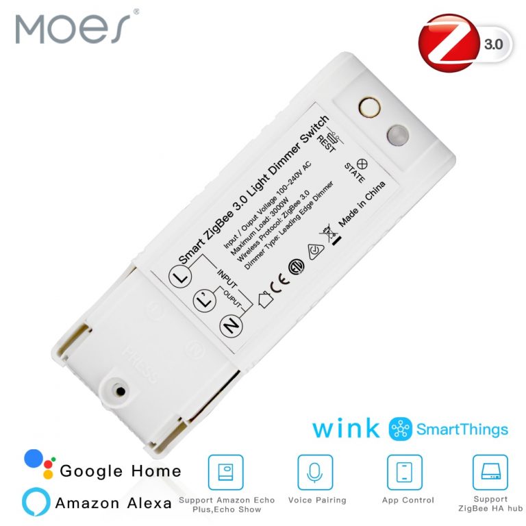 3.0 Smart Dimmer Switch - Effortless Home Automation and Remote Control, Compatible with Echo Plus, Alexa, SmartThings - Illuminate Your Space with Intelligent Lighting