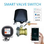 Smart Valve Water Gas Valve Zigbee Automation Control Work with Alexa Google