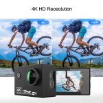 Action Camera 4K Ultra HD 60fps Wifi 16MP 2.0'' 170D Lens Underwater
