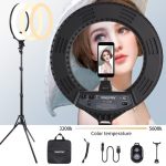 YANGFAN 14 inch Ring Light Kit for Tiktok,Cirlce Light with Tripod Stand (YF-R360)