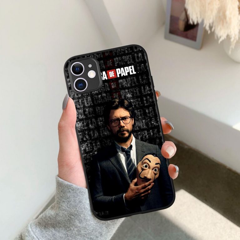 Casa de papel Series Money Heist House Of Paper Case For iPhone