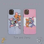 Cute Tom Jerry Frame Phone case For iPhone11 pro Xs max XR 8plus 7Plus i7 i8 TPU Back matte Cover Skinny Body Protection