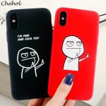 Funny Cartoon Phone Cases for iPhone SE 11 Pro 8 7 6s Plus X XS