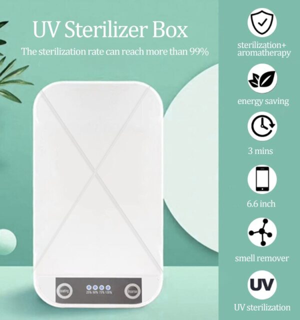 Multifunction UV Sterilizer Disinfection Box: Protect Your Essentials with Automatic UV Sterilization