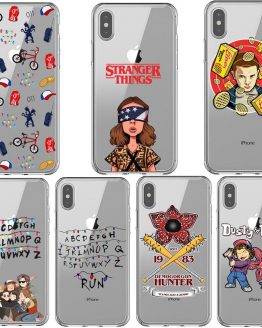 Stranger things season 3 2019 phone case for iPhone X XR XS MAX 6 7 8 plus 5 5s 6s SE 11 Pro Max clear soft Silicone black cover