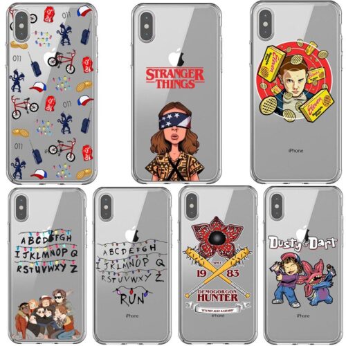 Stranger things season 3 2019 phone case for iPhone X XR XS MAX 6 7 8 plus 5 5s 6s SE 11 Pro Max clear soft Silicone black cover