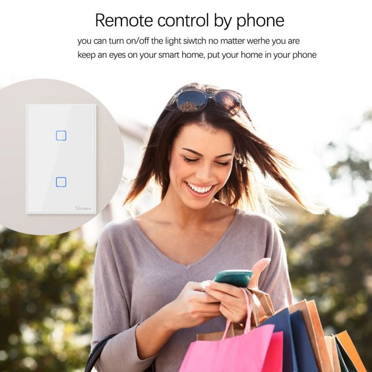  Sonoff T2 US 1/2/3 gang Smart Remote Control Wifi Timer light