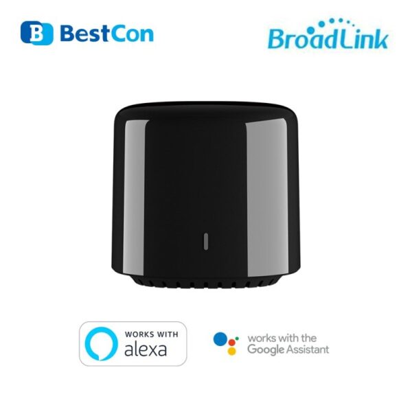 Broadlink BestCon RM4C Mini WIFI IR Remote Control For Smart Home Automation by APP For Smart phone Work w Google Home