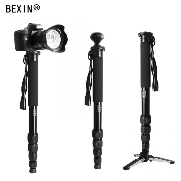 Premium Monopod Tripod for DSLR and Video Cameras – Lightweight Aluminum Monopie for Canon, Nikon