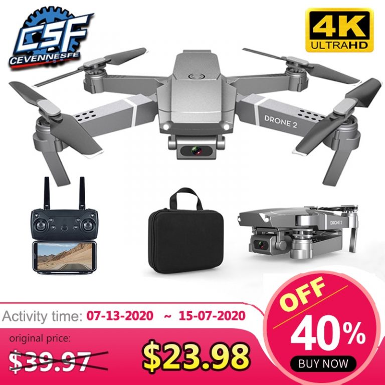 2020 NEW E68 Drone HD wide angle 4K WIFI 1080P FPV Drones video live Recording Quadcopter Height To maintain Drone Camera Toys