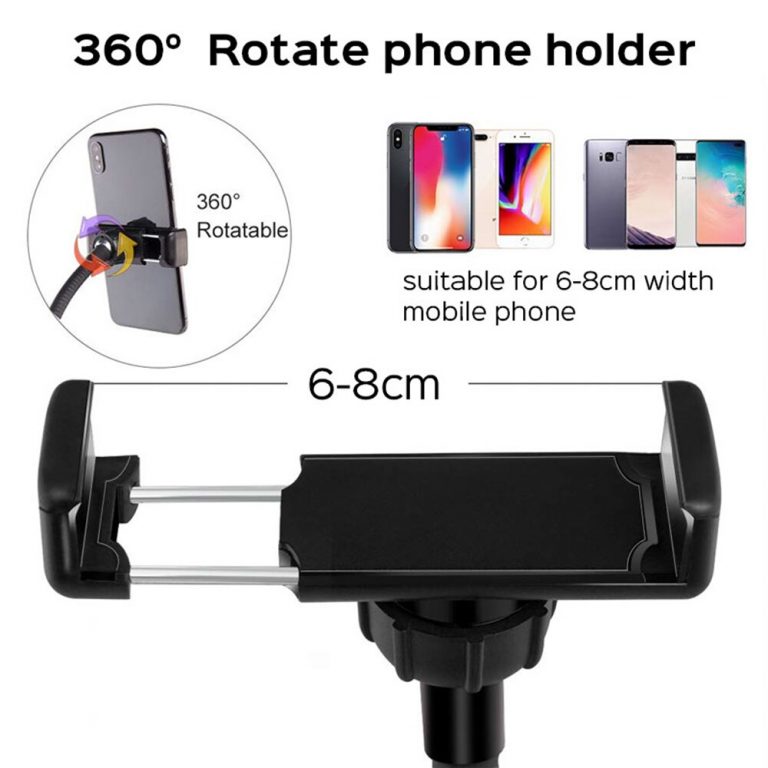 10inch Dimmable LED Selfie Ring Light With 0.5m/1.6m/1.9m/2m Tripod Stand Photographic Lighting Phone Clip For Youtube Tiktok VK 3 Illuminate Your World: 10inch Dimmable LED Selfie Ring Light ??