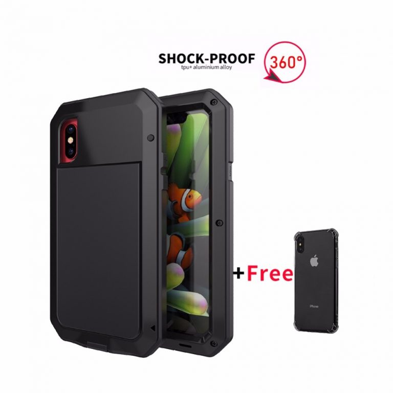 Elevate Your iPhone Protection with Luxury Doom Armor Metal Case