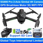 Brushless Motor GPS 5G WIFI FPV 2-Axis Gimbal Professional 4K HD