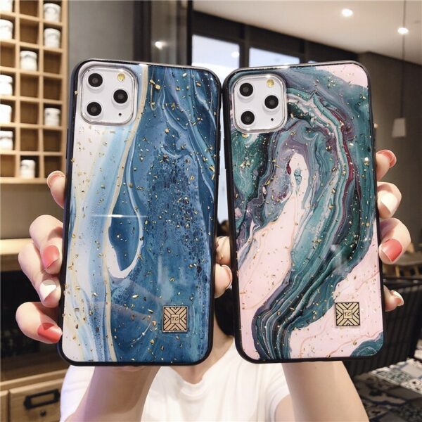 Luxury Glitter Gold Foil Marble Granite Stone Texture Phone Case For iPhone 11 Pro Xs Max X XR 6 6s 7 8 Plus Soft Back Cover Luxury Glitter Gold Foil Marble Granite Stone Texture Phone Case For iPhone 11 Pro Xs Max X XR 6 6s 7 8 Plus Soft Back Cover