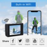 4K Sports Action Camera With EIS Function Remote Controller External Mic
