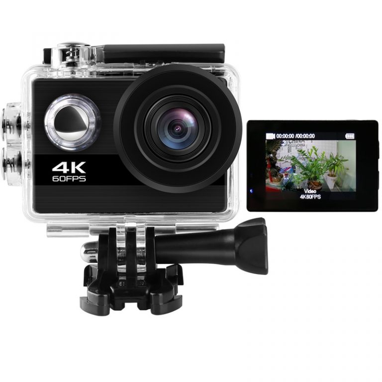 Ultra HD 4K Action Camera 60fps 24MP Wifi Sport Camera 2.0'' IPS Screen 170 Wide Angel Go Waterproof Pro Sports DV Video Camera 2 Wide Angle Go Waterproof Pro Sports DV Video Camera