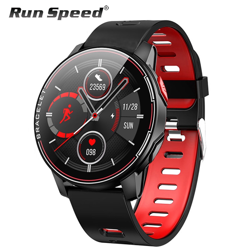 L6 IP68 Waterproof Smart Watch Fitness Tracker Heart Rate Monitor Smart Whatch Men Women Smartwatch For Android IOS