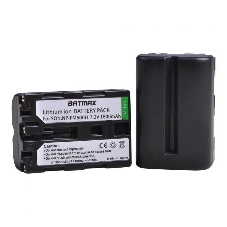 Battery + LCD USB Dual Charger with Type C Port for Sony A200