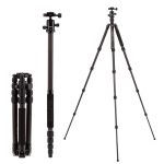 MeFOTO Carbon Fiber Tripod Monopod C1350Q1 SLR Camera Portable Tripod With Tripod Head Photography Equipment Lightweight