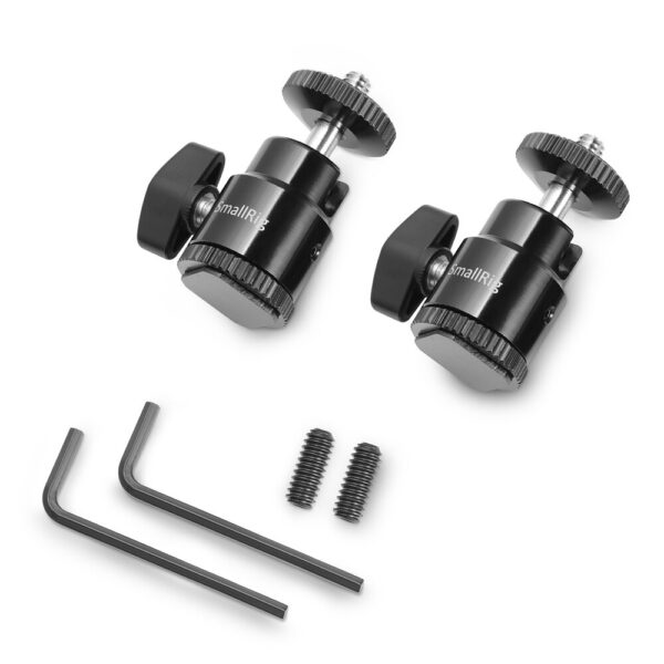 SmallRig 1/4" Camera Hot shoe Mount with Additional 1/4" Screw