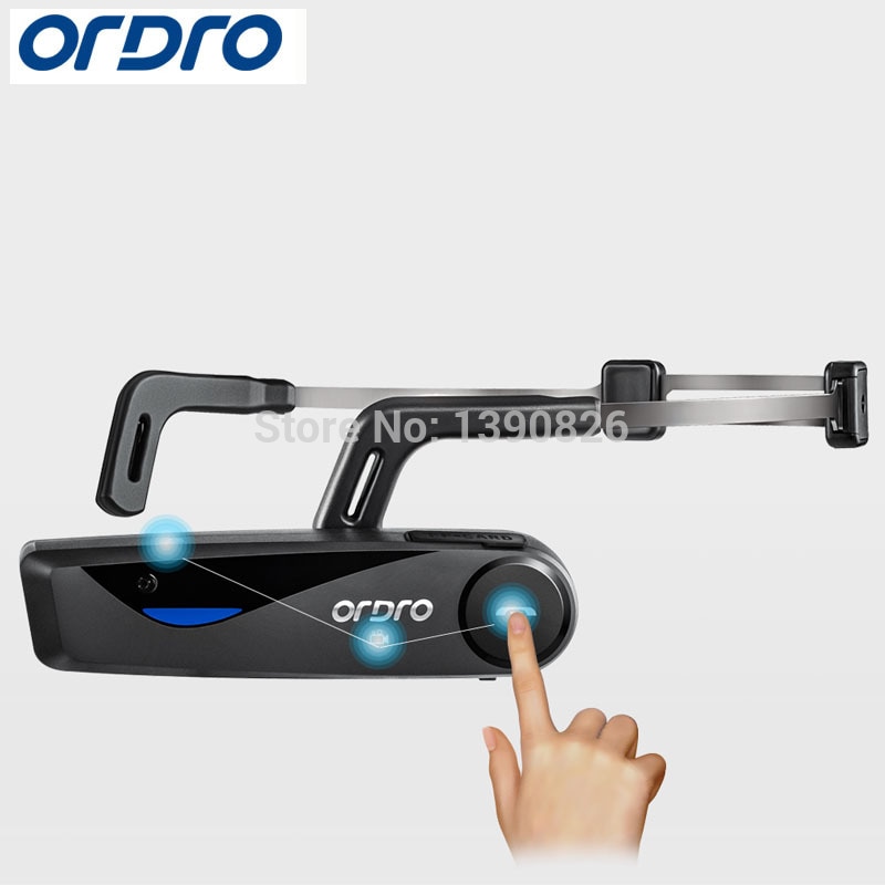 Original ORDRO EP5 Remote Hand Free Head Band Action Mini DV Camera Consumer Camcorders with Earphone WiFi Video Camera