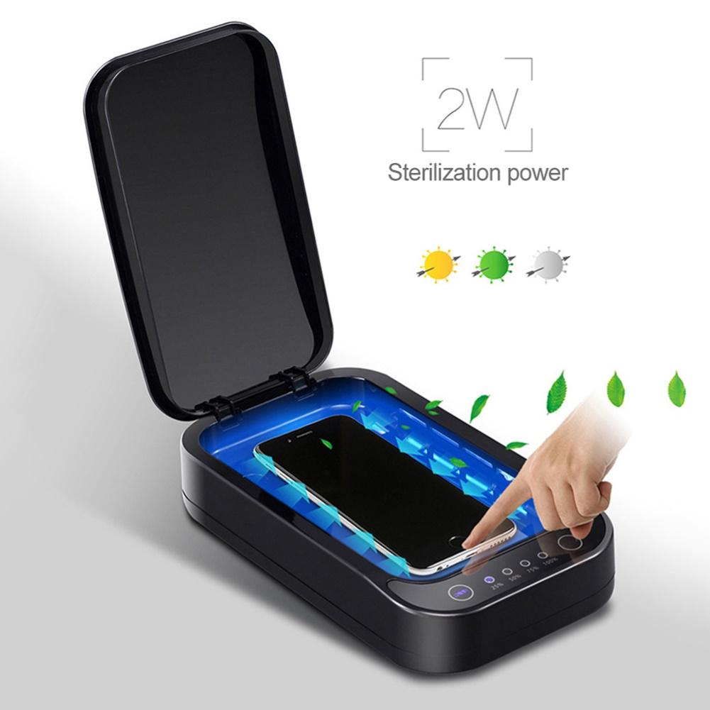 A01 UV Ultraviolet Sterilizer Box Nail Art Cell Phone Disinfection Tool Multifunctional Mobile Phone Sterilizer