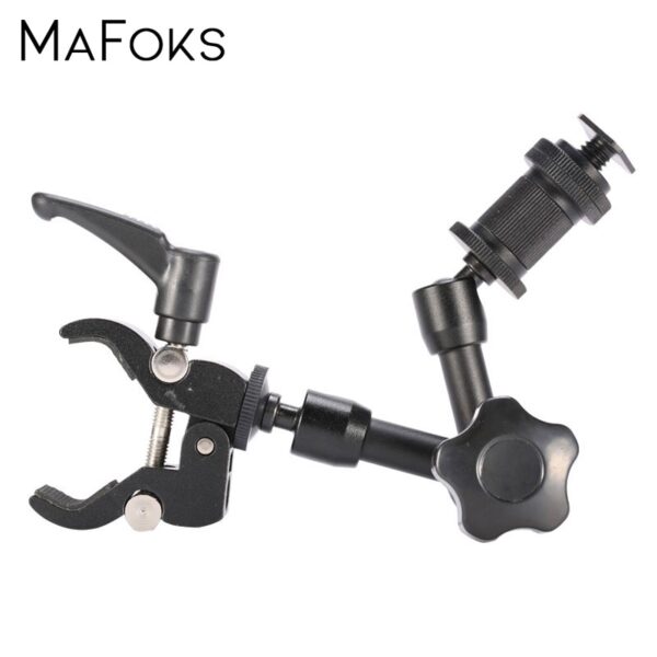 Articulating Magic Arm + Small Super Clamp Crab Clip