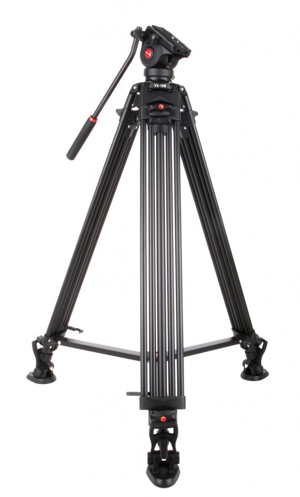 1.8M Viltrox VX-18M Pro Heay Duty Aluminum Video Tripod + Fluid Pan Head + Carry Bag for Camera DV DSLR Very Stable 2 Viltrox VX-18M Pro: Your Ultimate Video Tripod Companion