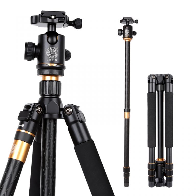 Hot Professional Photographic Portable Q999 Tripod Monopod/Ball Head For Digital DSLR Camera Max Loading 15Kg Free Shipping
