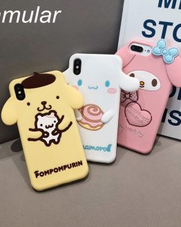 Jamular Phone Case For iPhone 11 Pro Max X XS Max XR 6 6s 7 8 plus Back Cover Fashion Cute Cartoon Soft TPU Case Lovey Capa