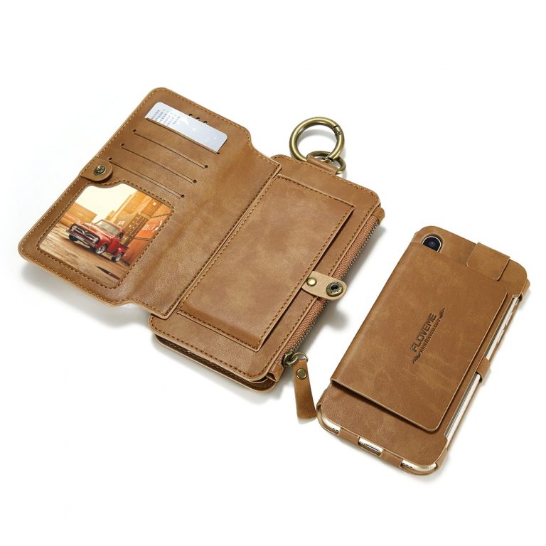 FLOVEME Luxury Retro Wallet Phone Case For iPhone 7 7 Plus XS MAX