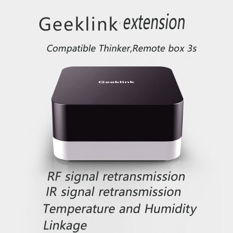 Geeklink Thinker+Extension Smart Home Intelligent Remote Controller,Router+RF+IR+Wifi Wireless Control Home Security via Phone 3 Geeklink Thinker Smart Home Remote Controller – WiFi, IR, RF Router & Security Hub