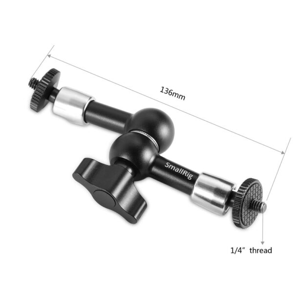 DSLR Camera Adjustable Magic Arm 7 inch Articulating Arm Feature