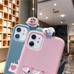 3D Charlie Brown dog phone Case for iPhone X XR