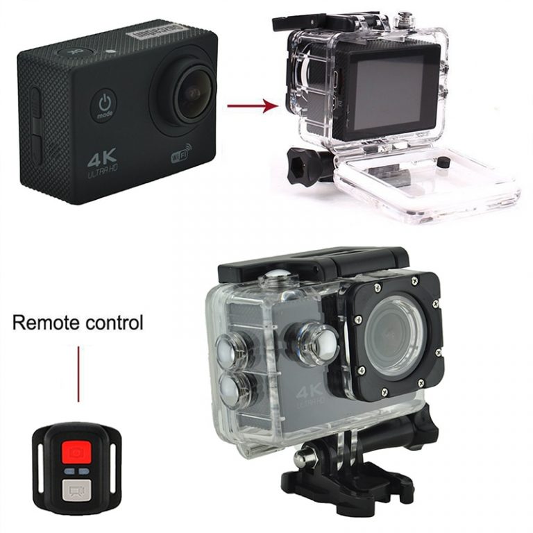 Explore the World with our Sports Action Camera - 4K Ultra HD, Waterproof, and WiFi Enabled for Epic Adventures