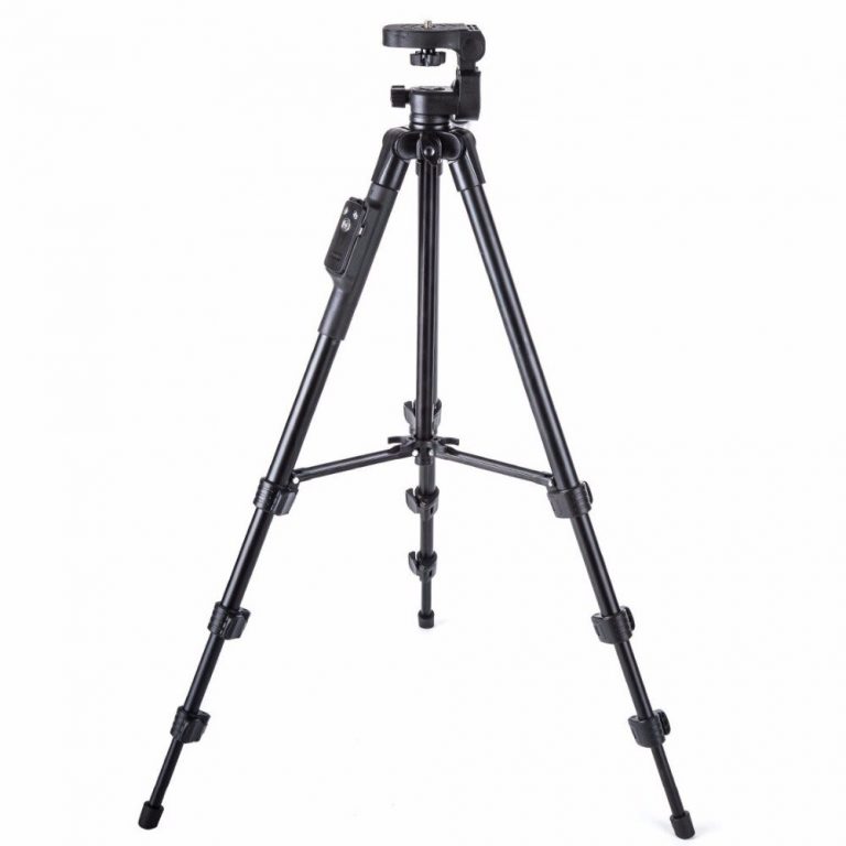 5218 Professional Tripod with Holder Bluetooth Remote for Iphone Samsung Xiaomi Phones Tripod Stand for Nikon/Canon DSLR Cameras 2 Professional Tripod with Bluetooth Remote – Ideal for DSLR Cameras and Smartphones