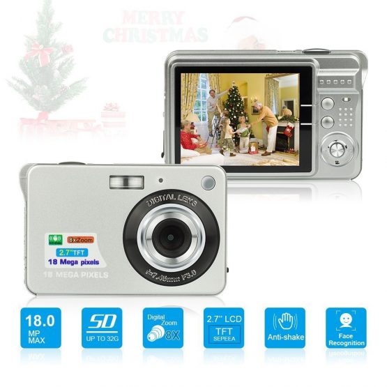 18MP 720P Children Portable Mini Digital Camera 8X Zoom - Image 3