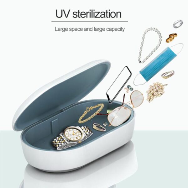 Fashion uv sterilizer box UV ozone mobile phone mask disinfection
