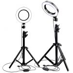 LED Selfie Ring Light With Tripod Stand led light frame for makeup