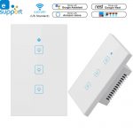 Timethinker Ewelink Smart Home Light Switch Panel Wall Interruptor US 1/2/3 Gang Wifi Light Switches Work with Alexa Google Home