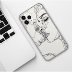 Funny Face Abstract Cartoon Phone Case For iPhone