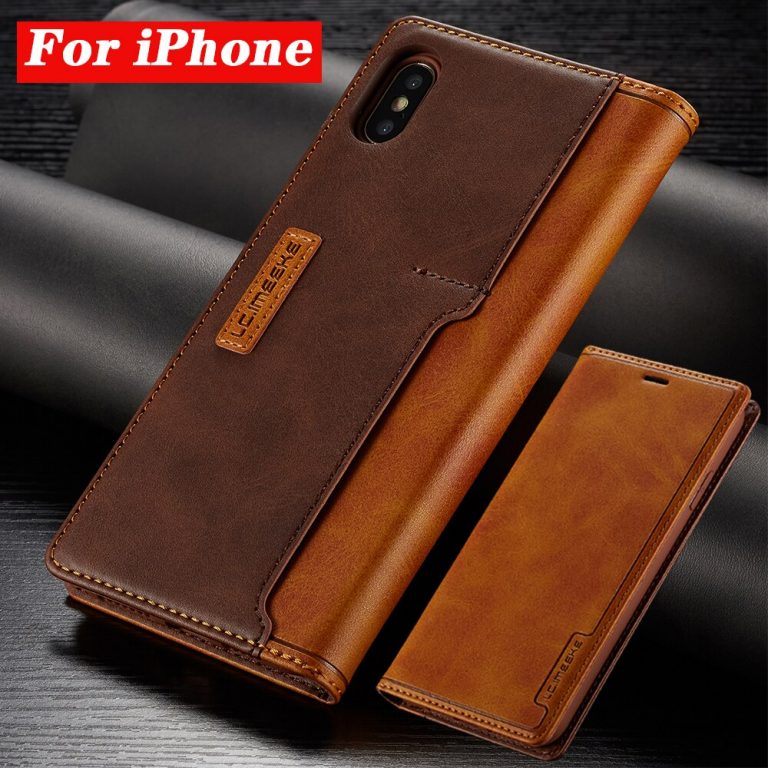 Leather Cases For Apple iPhone 11 Pro X XR XS MAX Pro MAX 8 7 6 6S Plus Contrast